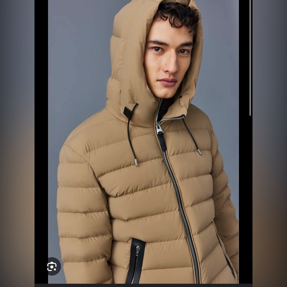 Mackage 360 Stretch Hooded Puffer 2024 SZ 44 - Picture 4 of 12